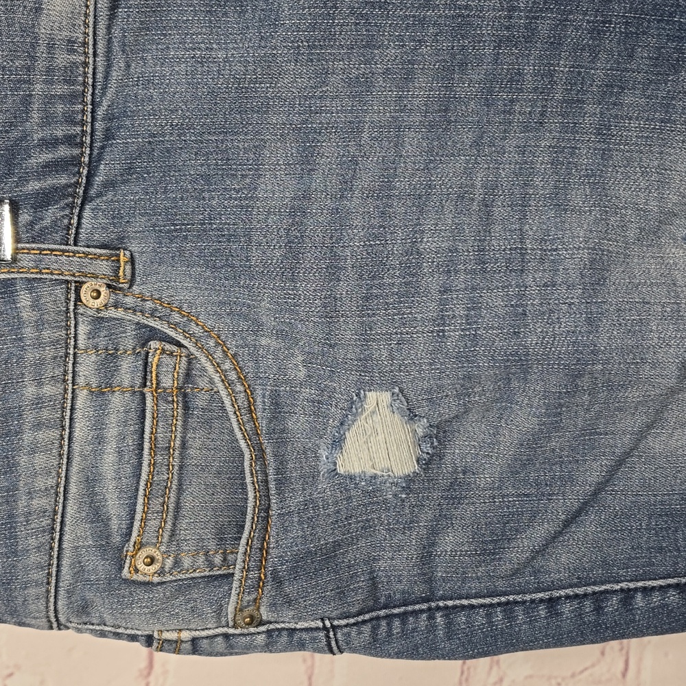 TORRID Bombshell Skinny Premium Stretch  Destructed Jean Womens Size 18R - Picture 4 of 15